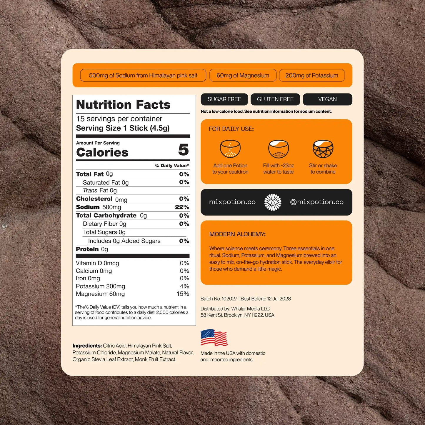 Electrolyte Powder (Orange)