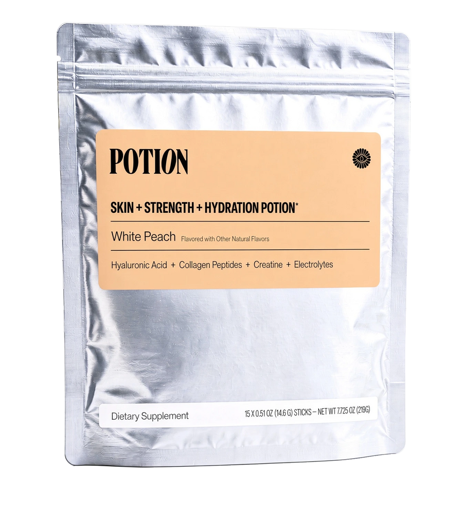 White Peach | Skin + Strength + Hydration Potion