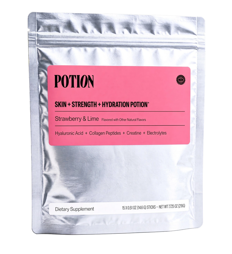 Strawberry Lime | Skin + Strength + Hydration Potion